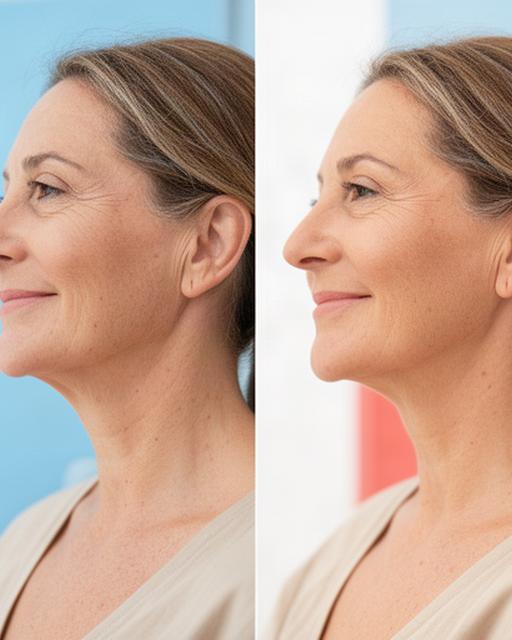 Arri en Valencia con comparación del óvalo facial y cuello tras un proceso de 90 días